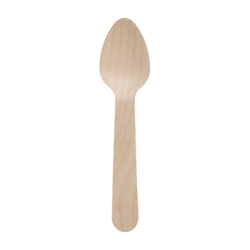 Ξύλινο κουτάλι 16cm 100τεμ ντυμένο