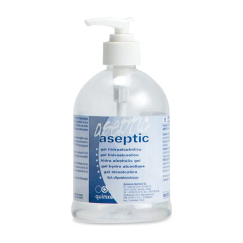 Aseptic Αντισηπτικό Gel χεριών με οινόπνευμα 500ml