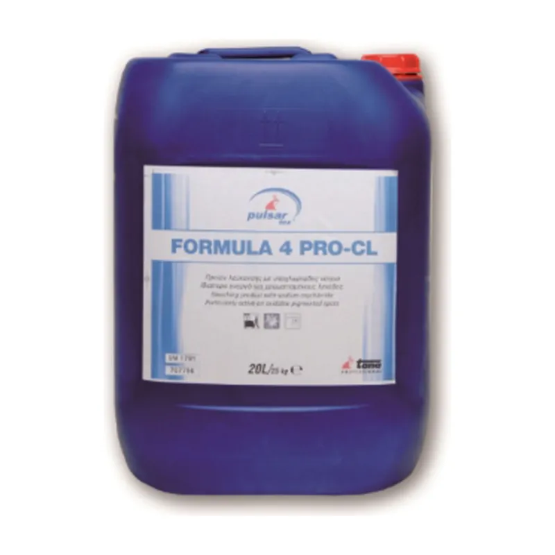 FORMULA 4 Υγρό Λευκαντίκο -Χλωριο- Ρούχων 19lt