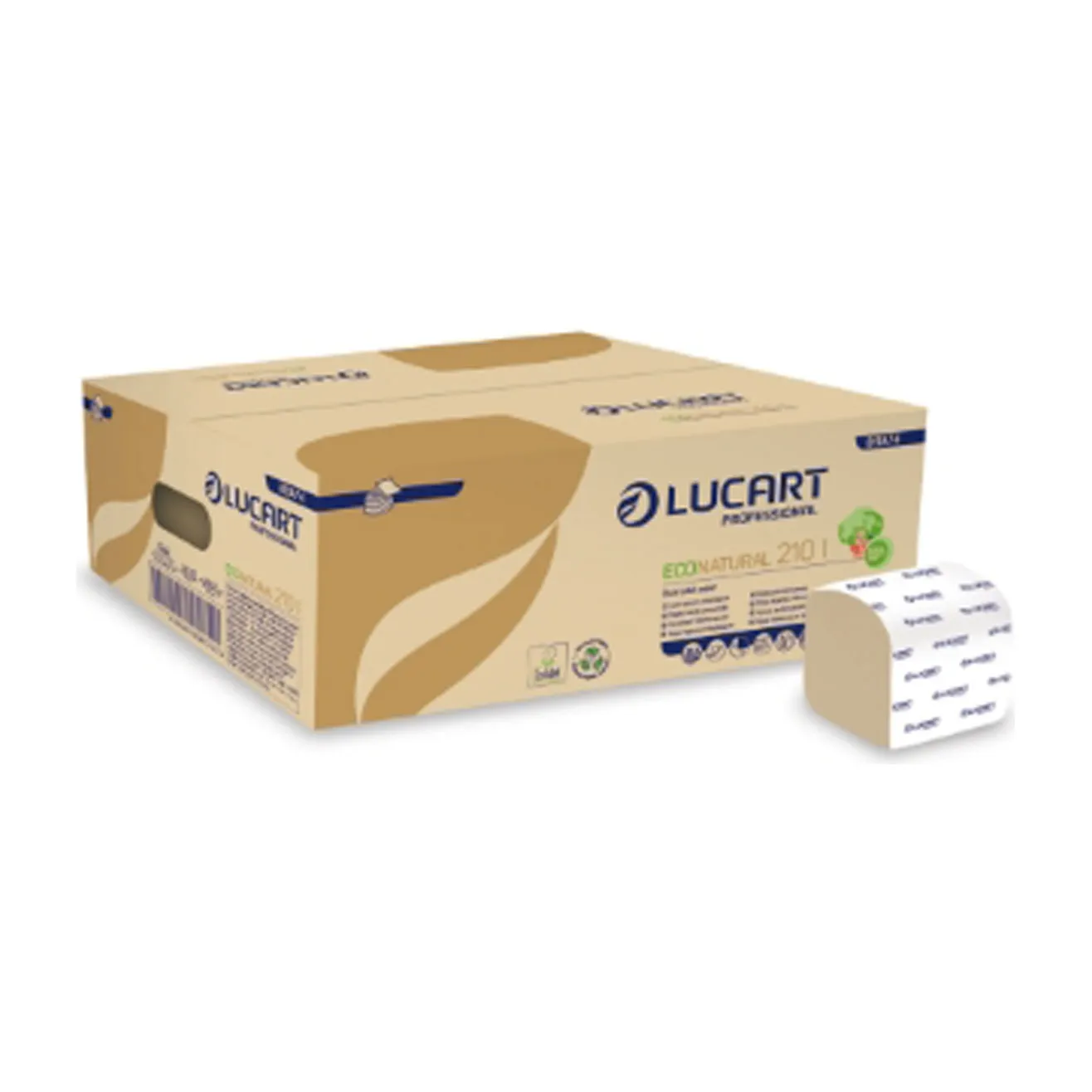 Χαρτί υγείας σε φύλλα eco natural 3360τεμ