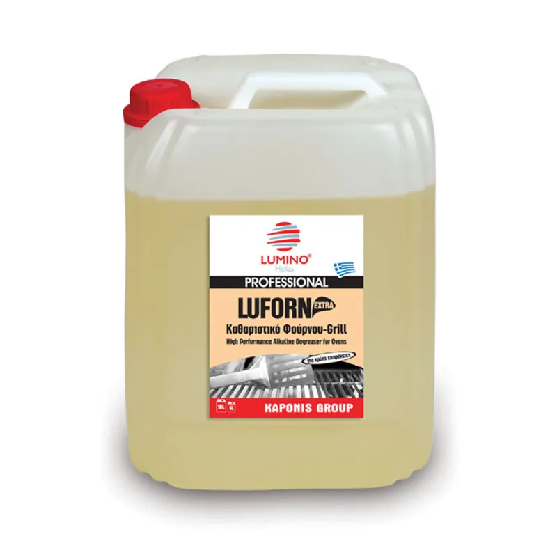 LUFORN EXTRA Καθαριστικό για Καμένα Λίπη Κρύες-Ζεστές Επιφάνειες 10lt