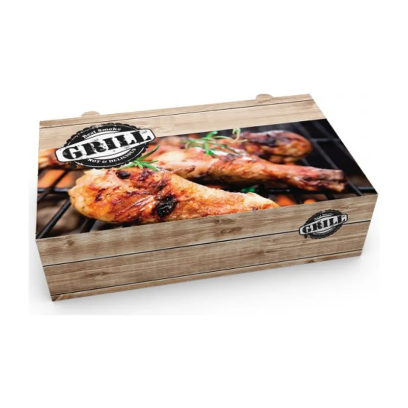 Κουτί ψητοπωλείου για κοτόπουλο μεγάλο Τ2 /kg